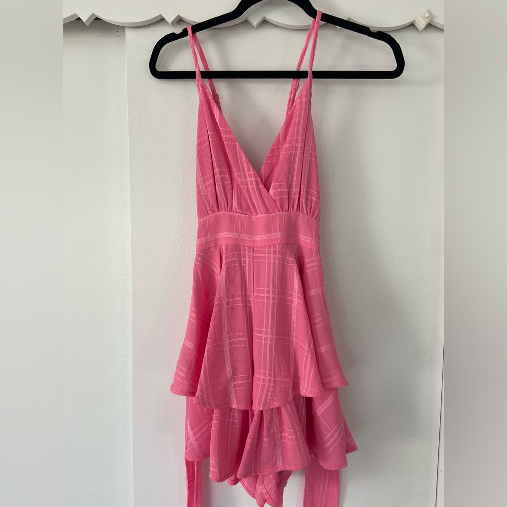 Hot pink romper from pink lily. Perfect condition! Worn one time.